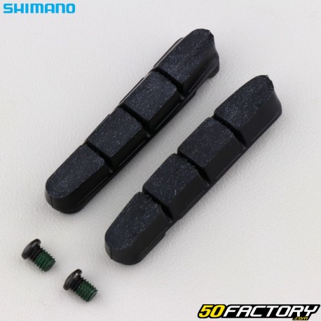 Cartouches de patins de frein vélo Shimano R55C4 55 mm (1 paire)