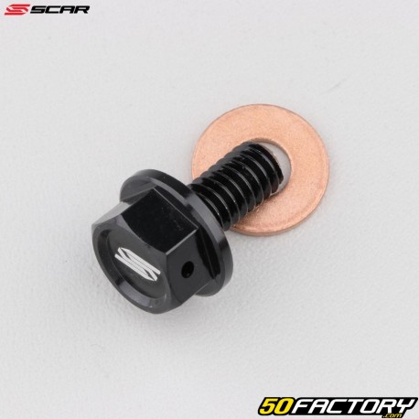 Kawasaki KXF 250, 450 (since 2021) drain plug Scar blackMotorcycle drain screwcross Marketing Blue Yamaha YZ 125, YZ-F, WR