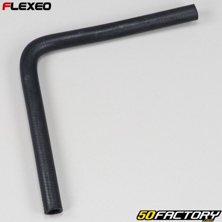 90° Ã˜12mm Flexeo Cotovelo Mangueira de borracha preta