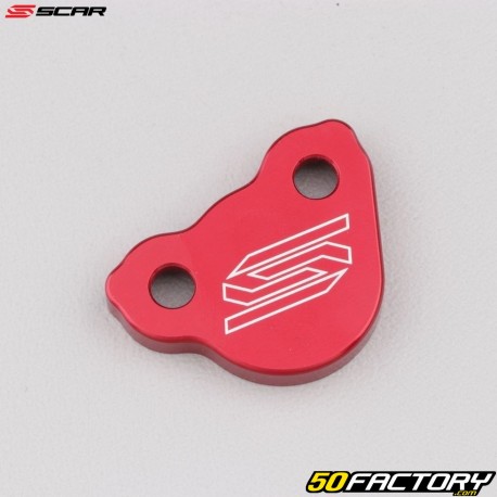 Tapa Bomba Freno Trasero Honda CR XNUMX, CRF XNUMX, XNUMX R, RX... Scar  rojo