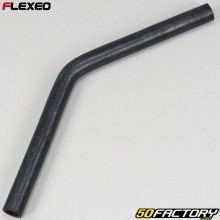 Elbow rubber hose 45° Ø16 mm Flexeo black