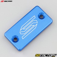 Kawasaki KXF front brake master cylinder cover, Suzuki RM-Z, Yamaha YZF 250, 450 ... Scar blue