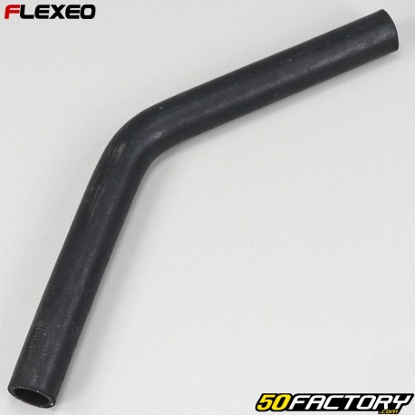 45Â° Ã˜25mm Flexeo Elbow Rubber Hose Black