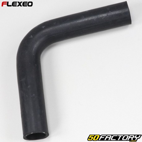 90Â° Ã˜35mm Flexeo Elbow Rubber Hose Black