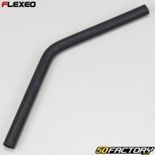 Elbow rubber hose 45° Ø13 mm Flexeo black