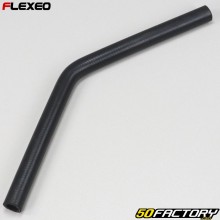 Elbow rubber hose 45° Ø15 mm Flexeo black