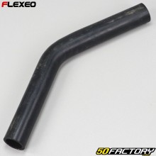 Elbow rubber hose 45° Ø32 mm Flexeo black