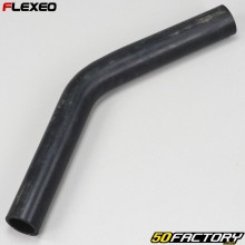 Mangueira de borracha cotovelo 45° Ø32 mm Flexeo preta