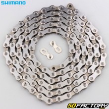 Cadena de bicicleta Shimano SLX CN-M12 de 126 velocidades y 7100 eslabones