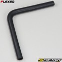 90° Ã˜14mm Flexeo Cotovelo Mangueira de borracha preta