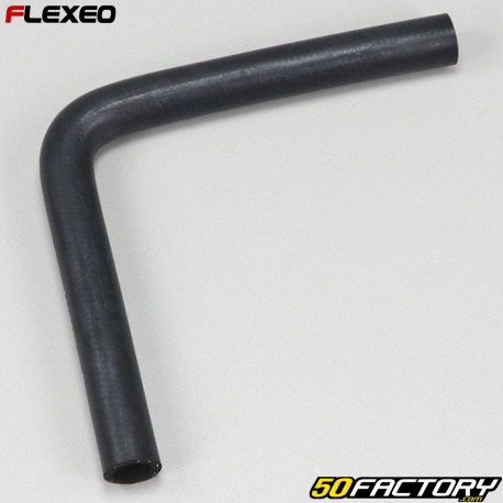 90Â° Ã˜19mm Flexeo Elbow Rubber Hose Black