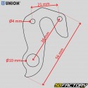 Schaltaugenhalterung Fahrrad Union GH-265