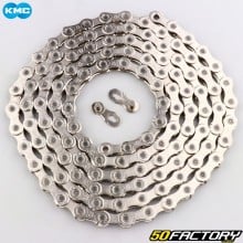 Bicycle chain XNUMX speed XNUMX links KMC XNUMX gray