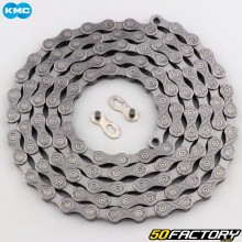 Bicycle chain 11 speed 118 links KMC 11 gray