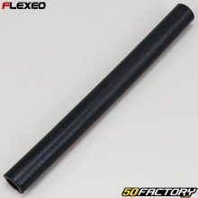 Straight rubber hose Ø12 mm Flexeo black