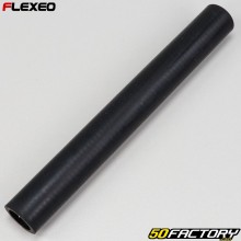 Straight rubber hose Ø18 mm Flexeo black