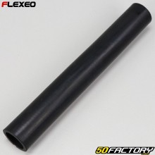 Tubo dritto in gomma Ø22 mm Flexeo nero