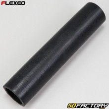 Straight rubber hose Ø35 mm Flexeo black