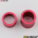 Front wheel spacers Honda CR 125, 250 (2002 - 2007), CRF 450 R... (from 2002) Scar red