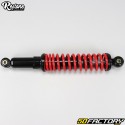 340mm adjustable rear shock absorbers Peugeot 103, MBK 51 and Motobecane Restone black and red