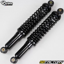 Adjustable rear shocks 340 mm Peugeot 103, MBK 51 and Motobécane Restone Black