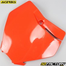 Placa frontal KTM SX 125, 250, SX-F 450... (2019 - 2022) Acerbis Laranja