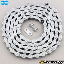 Bicycle chain XNUMX speed XNUMX links KMC SXNUMX gray