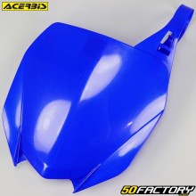 Frontmaske / Startnummerntafel Yamaha  YZ XNUMX, XNUMX (seit XNUMX), YZF XNUMX, XNUMX (XNUMX - XNUMX) Acerbis  bleue