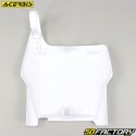 Placa delantera porta número Honda CR 125, 250, CRF 250, 450 R (2004 - 2007) Acerbis blanca