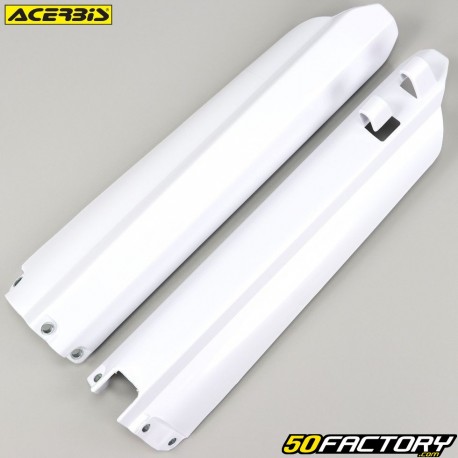 Protectores de horquilla Yamaha  YZ, YZF XNUMX, XNUMX, XNUMX ... (XNUMX - XNUMX) Acerbis  blancos