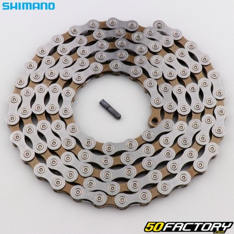 Cadena de bicicleta de XNUMX velocidades XNUMX eslabones Shimano Deore CN-HGXNUMX