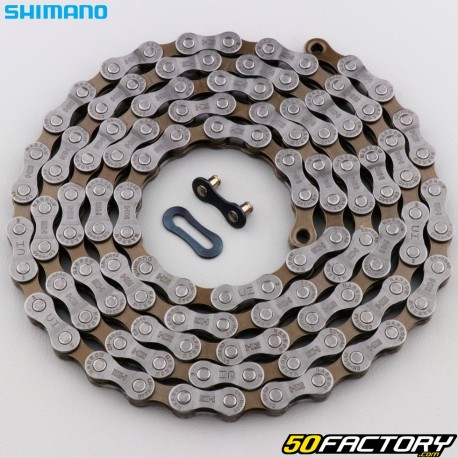 Catena per bicicletta 6 - 7 - 8 velocità 116 maglie Shimano Tourney CN-HG40