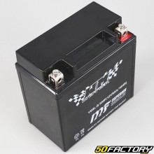 Batterie YBXNUMXL-B SLA XNUMXV XNUMXAh säurefreie Wartung Honda VFR, Kawasaki ER, KH ...