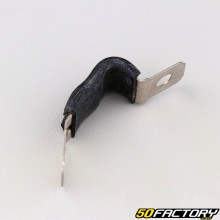 Gelenkklemme für Schlauch oder Kabel Ø9.5 mm schwarz