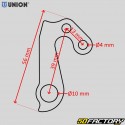 Gancio deragliatore per bicicletta Union GH-147