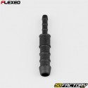 Conector de mangueira reta Ã˜8-4 mm Flexeo preto