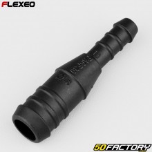 Portagomma dritto Ø18-10 mm Flexeo nero