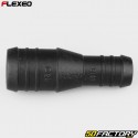 Straight hose connector Ã˜25-18 mm Flexeo black