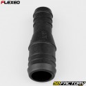 Straight hose connector Ã˜25-18 mm Flexeo black