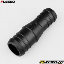 Raccord de durites droit Ø25-20 mm Flexeo noir