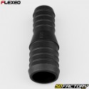 Straight hose connector Ã˜32-25 mm Flexeo black