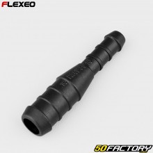 Raccord de durites droit Ø16-10 mm Flexeo noir