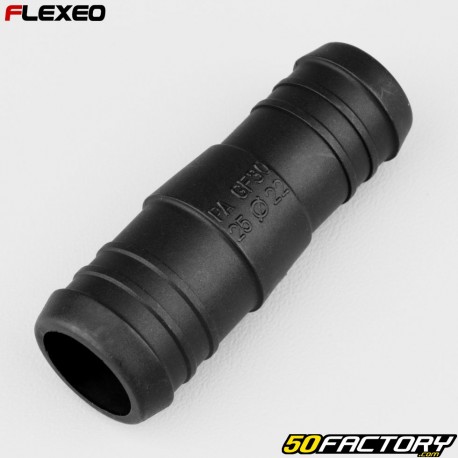 Portagomma diritto Ø25-22 mm Flexeo nero