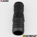 Straight hose connector Ã˜25-22 mm Flexeo black