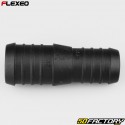Straight hose connector Ã˜32-28 mm Flexeo black