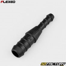 Straight hose connection Ø14-8 mm Flexeo black