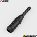 Straight hose connector Ã˜14-6 mm Flexeo black