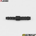 Straight hose connector Ã˜6-5 mm Flexeo black