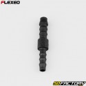 Straight hose connector Ã˜6-5 mm Flexeo black