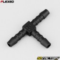 Black Flexeo Ã˜5 mm T-hose fitting